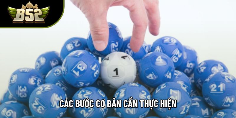 Các bước cơ bản cần thực hiện Các bước cơ bản cần thực hiện